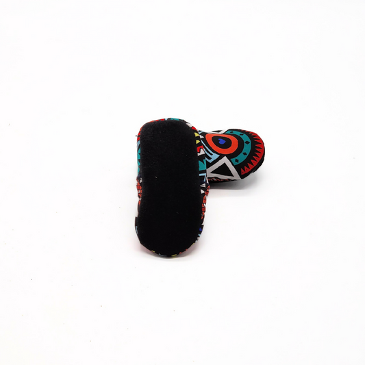 Tribal Blue Baby Shoes