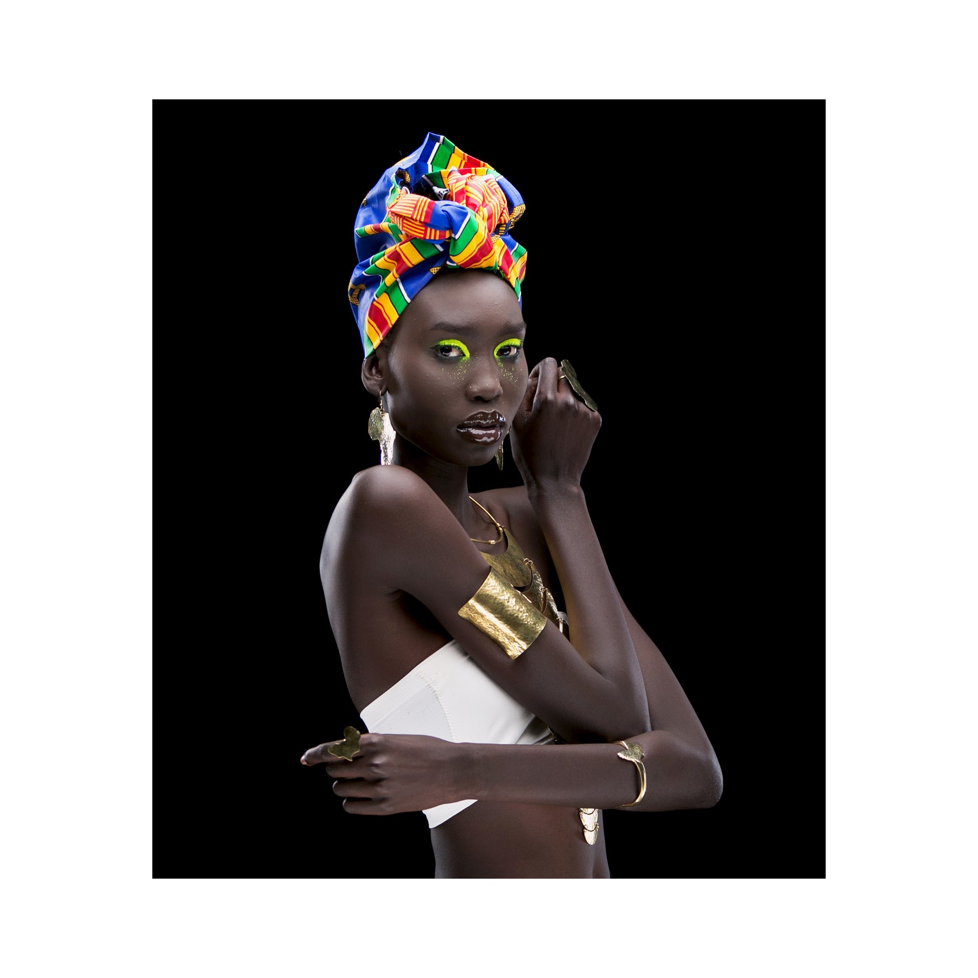 Mama Africa Brass African Earrings - Authentic African handicrafts | Clothing, bags, painting, toys & more - CULTURE HUB by Muthoni Unchained