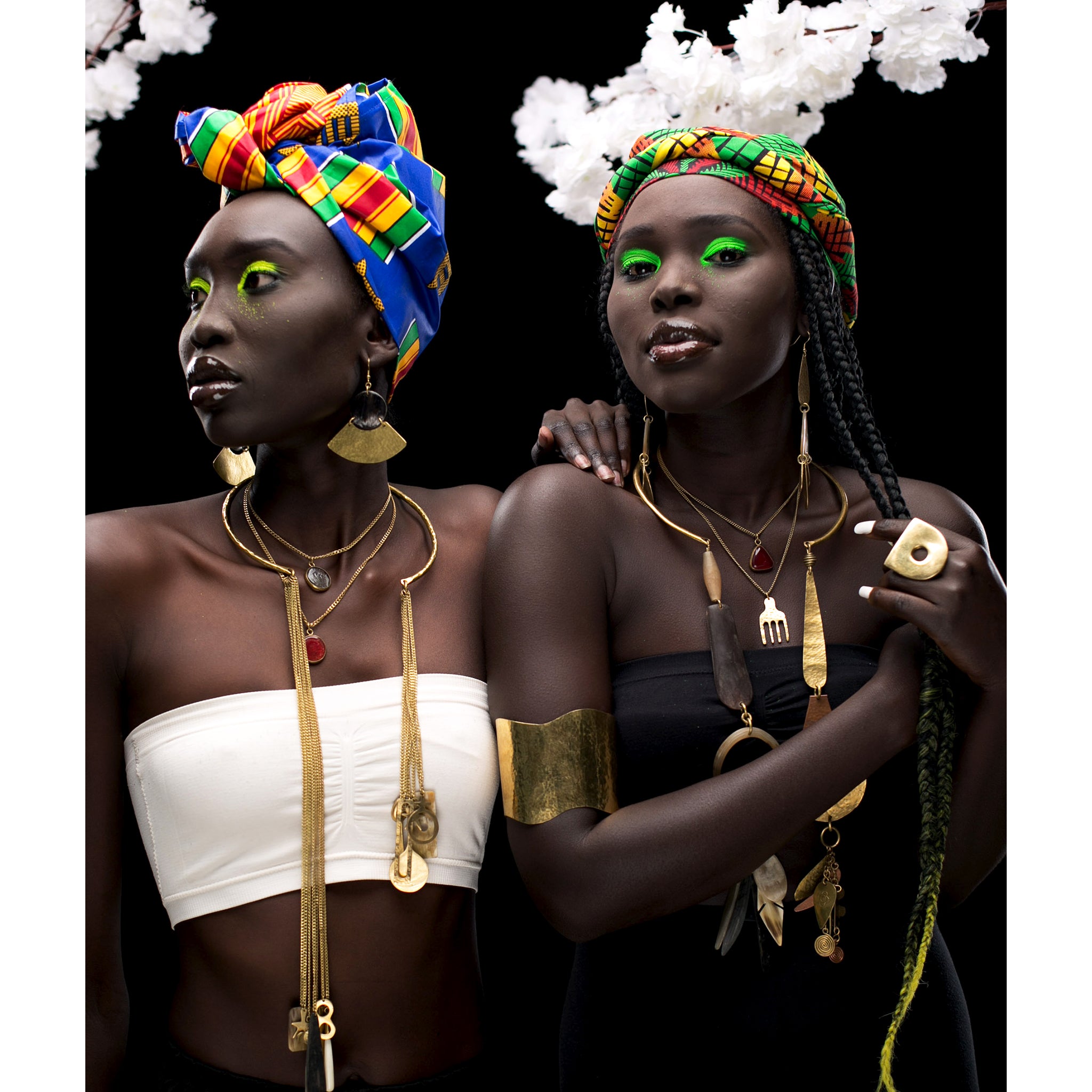 Traditional african earrings top