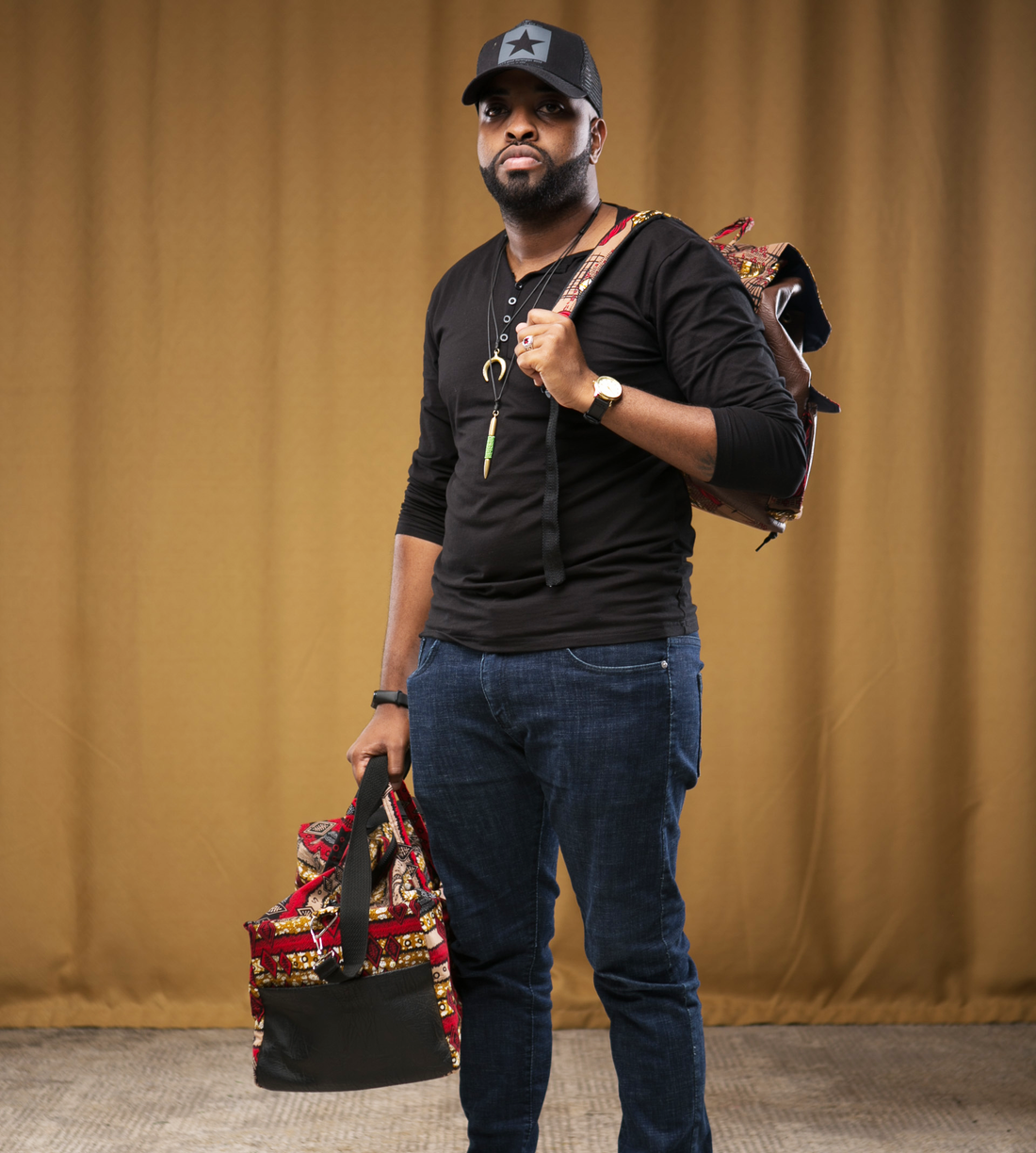 Unisex Ankara Travel bag - Authentic African handicrafts | Clothing, bags, painting, toys & more - CULTURE HUB by Muthoni Unchained