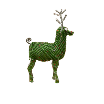 Beaded Reindeer - Christmas Decorations