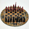 Soapstone Chess Board-Mawu Africa