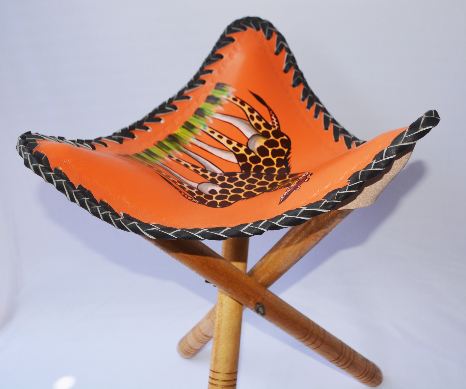 Collapsible African Stool - Authentic African handicrafts | Clothing, bags, painting, toys & more - CULTURE HUB by Muthoni Unchained