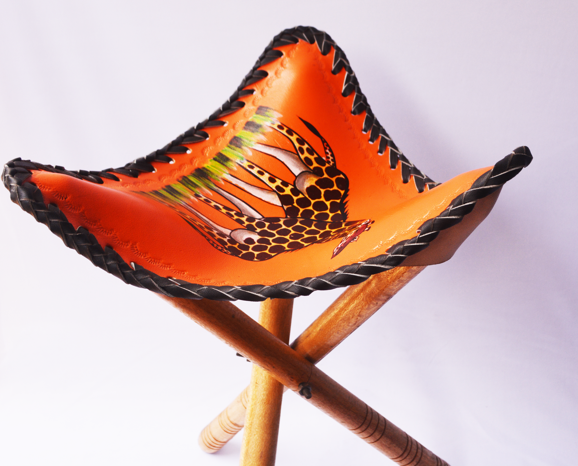 Collapsible African Stool - Authentic African handicrafts | Clothing, bags, painting, toys & more - CULTURE HUB by Muthoni Unchained