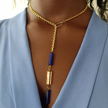 Nubia chic drop necklace