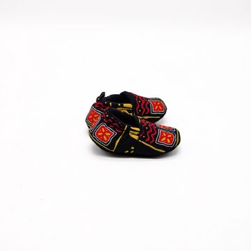 Tribal Black Baby Shoes