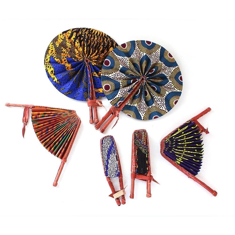 African Kitenge Fans – Mawu Africa