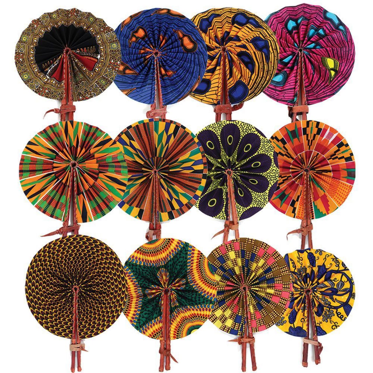 African Kitenge Fans – Mawu Africa