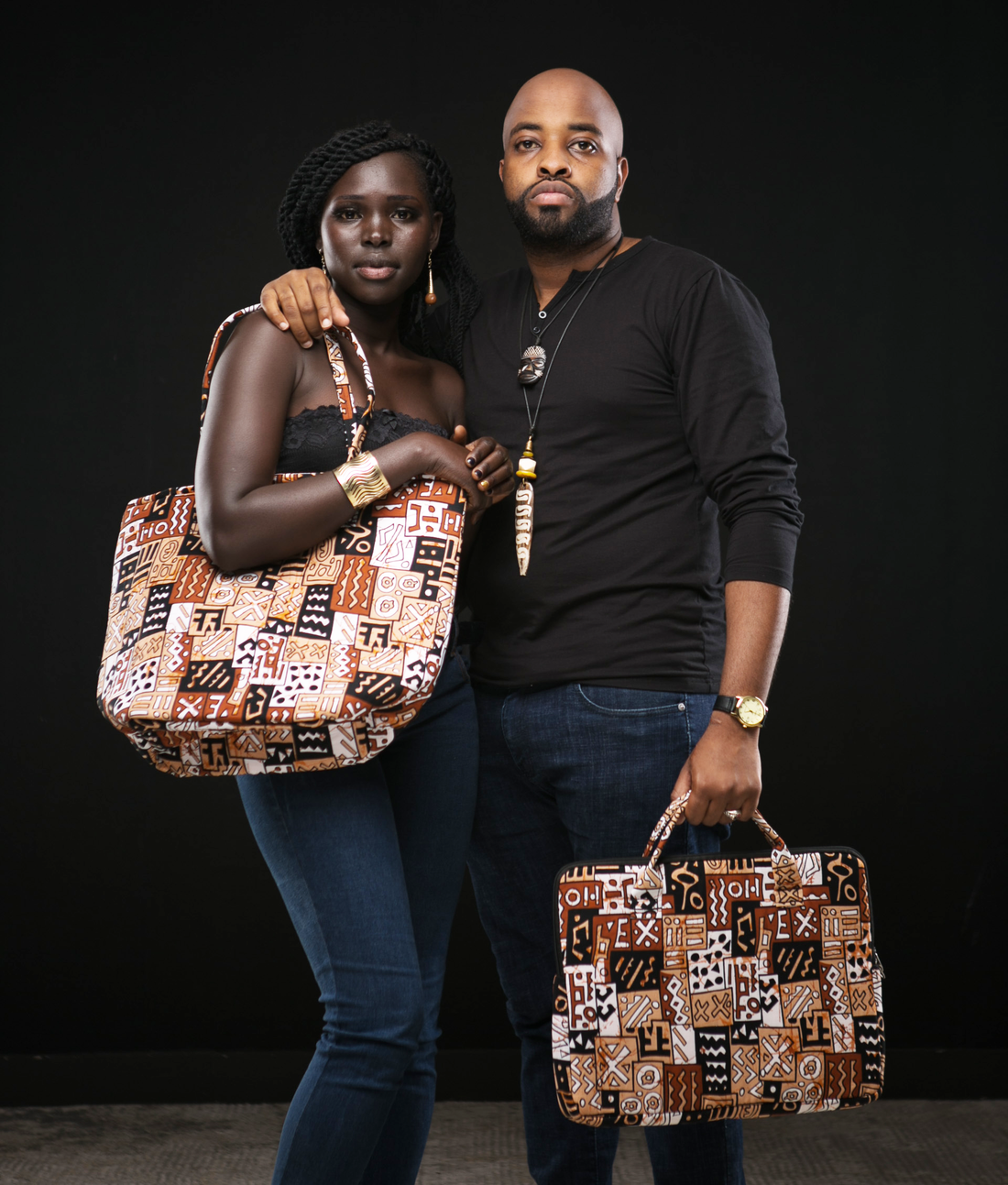 His and Hers Bag Combo - Authentic African handicrafts | Clothing, bags, painting, toys & more - CULTURE HUB by Muthoni Unchained