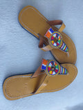 beaded leather sandals - Authentic African handicrafts | Clothing, bags, painting, toys & more - CULTURE HUB by Muthoni Unchained