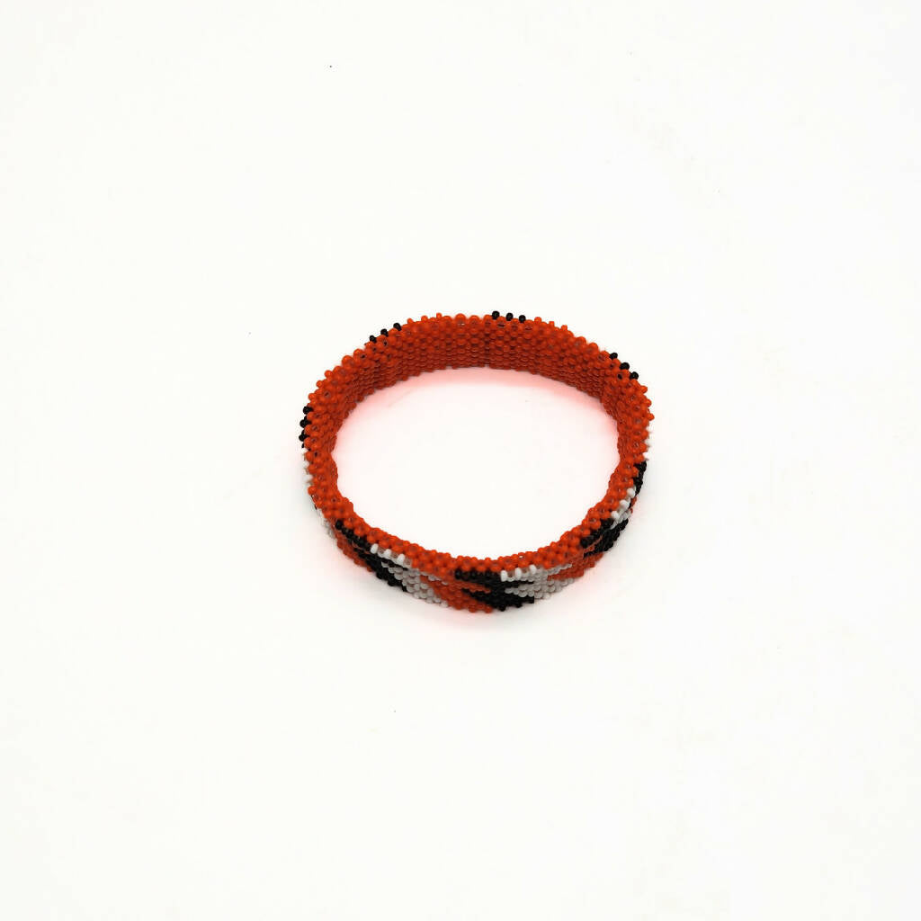 Beaded African Bangle