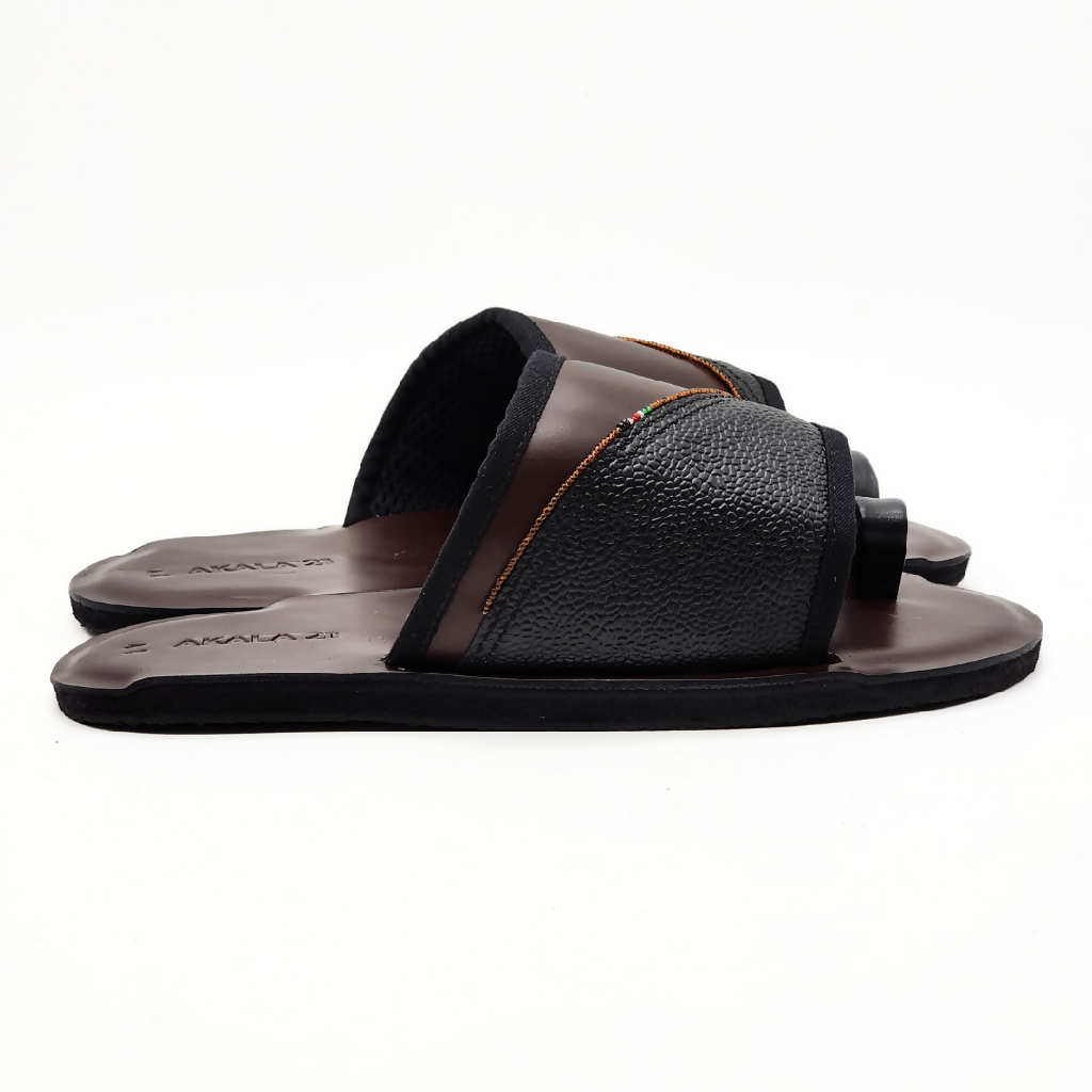Komodo Sandals | Beaded straps | Men Leather Sandals