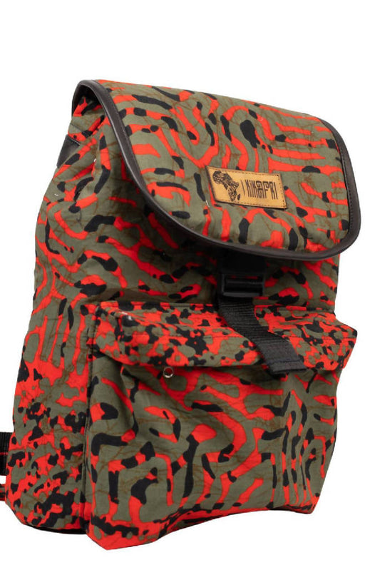 Kikafri Laptop backpack - Red