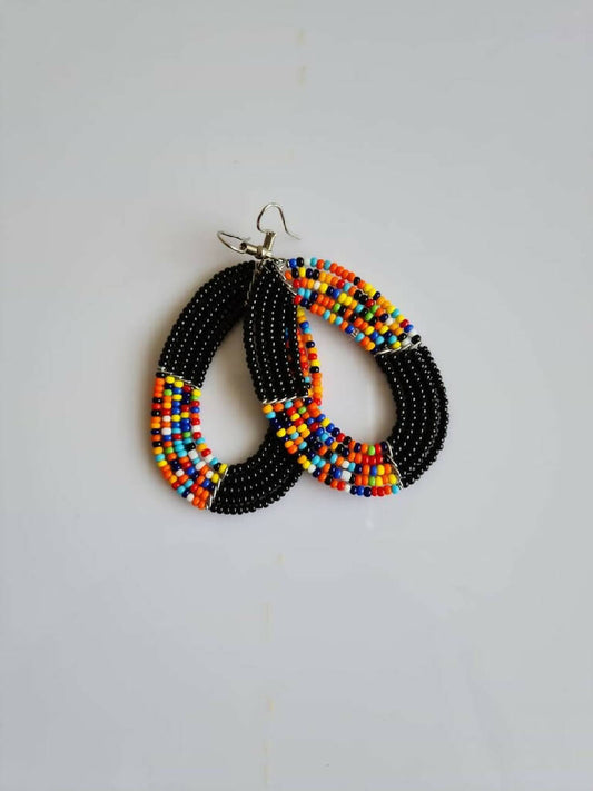 African maasai earrings