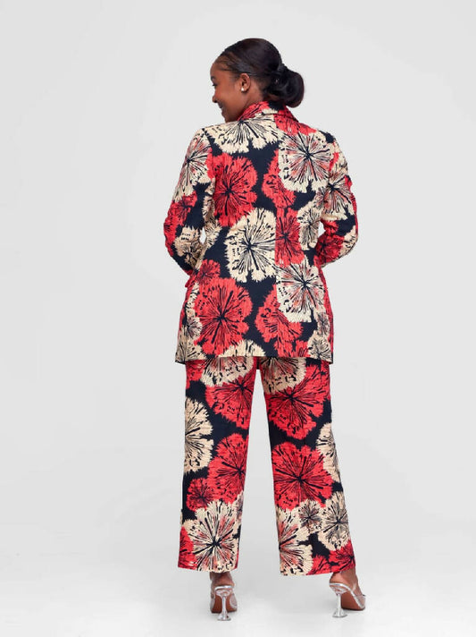 African print pants suit | Women Pants Suit