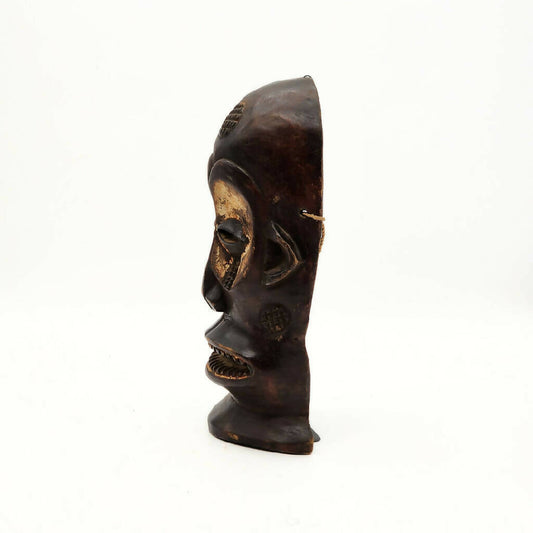 Bald Man| Chokwe African Mask