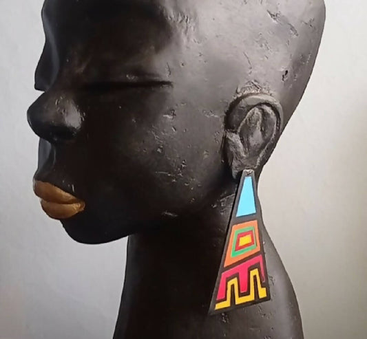 Tribal styled earrings