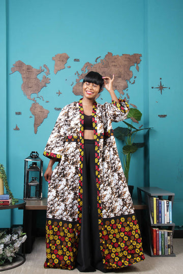 Ankara Kimono