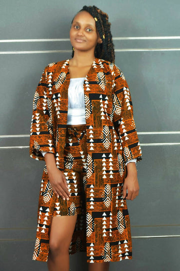 Fashionable Uhuru Ankara set