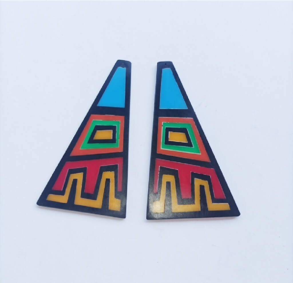 Tribal styled earrings